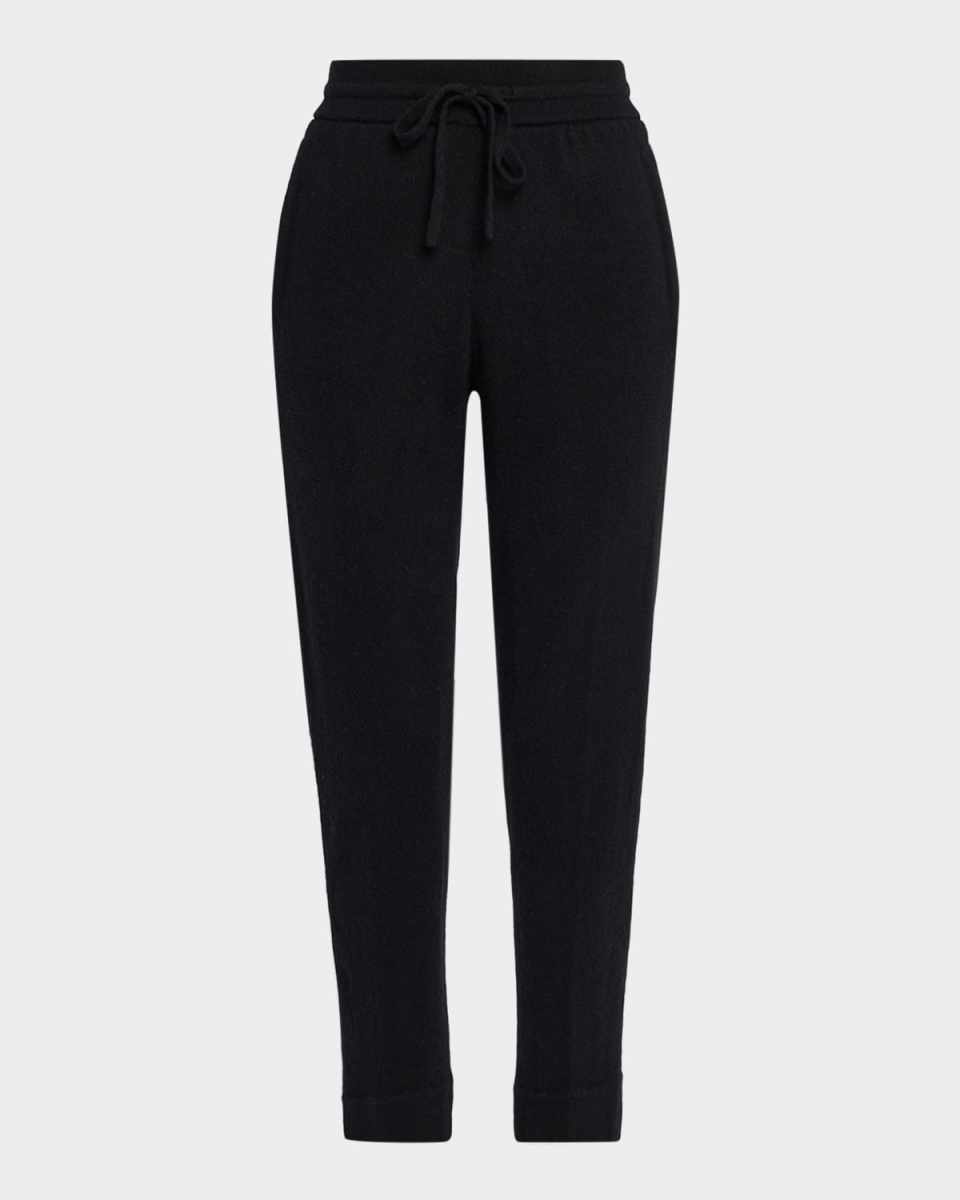 Cashmere Cropped Jogger Pants